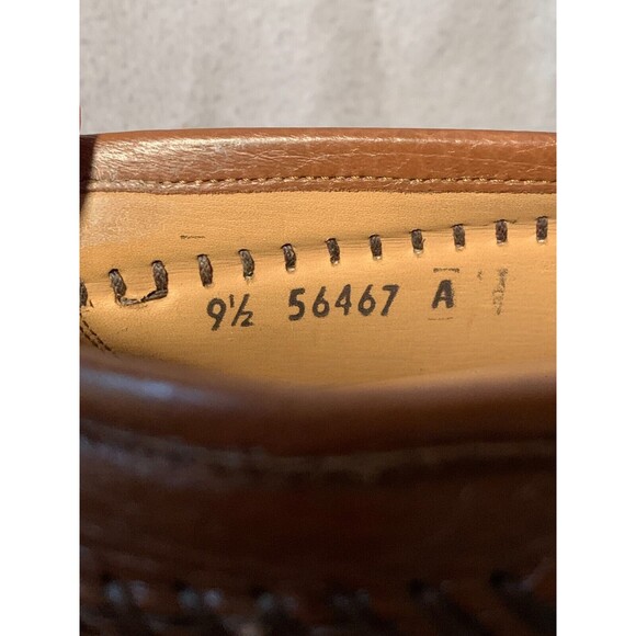 Alan Payne Genuine Crocodile and Amalfi Deerskin Penny Loafers Mens 9.5 Brown - Picture 11 of 16